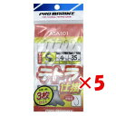 【 まとめ買い ×5個セット 】 「 プロマリン PRO MARINE テトラ仕掛伊勢尼 5号 ASA101 3本針5セット 3枚セット 」 【 楽天 月間MV...