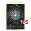 【 まとめ買い ×5個セット 】 「 銀座吉田 カード グリーティングカード HBD12星座 44-587 」 【 楽天 月間MVP & 月間優良ショップ ダブル受賞店 】