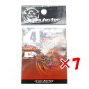 【 まとめ買い ×7個セット 】 「 フック クロスファクター CROSS FACTOR サイコショット 4サイズ 15個パック 」 【 楽天 月間MVP & ...
