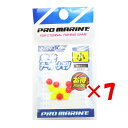 【 まとめ買い ×7個セット 】 「 シモリ プロマリン PRO MARINE 蛍光テーパーシモリ 小 」 【 楽天 月間MVP & 月間優良ショップ ダブル受...