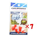 【 まとめ買い ×7個セット 】 「 ウキ釣り プロマリン PRO MARINE 潮乗せウキゴム オレンジ/M 」 【 楽天 月間MVP & 月間優良ショップ ...