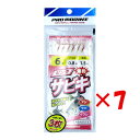 【 まとめ買い ×7個セット 】 「 プロマリン PRO MARINE ピンク爆釣サビキ 6号 ASA013-6 3枚セット 」 【 楽天 月間MVP & 月間...