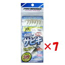 【 まとめ買い ×7個セット 】 「 プロマリン PRO MARINE ホワイト爆釣サビキ 10号 ASA014-10 3枚セット 」 【 楽天 月間MVP &...