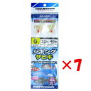 【 まとめ買い ×7個セット 】 「 プロマリン PRO MARINE レインボー+ケイムラ ジギングサビキ ASA030 6号 3本針×2セット 」 【 楽天...