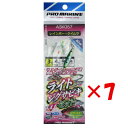 【 まとめ買い ×7個セット 】 「 プロマリン PRO MARINE ライトジグサビキセット3g ブルーイワシ レインボー+ケイムラ 4号 」 【 楽天 月間...