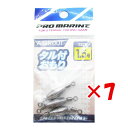【 まとめ買い ×7個セット 】 「 プロマリン PRO MARINE タル付おもり 1.5号 3個入 」 【 楽天 月間MVP & 月間優良ショップ ダブル受...