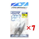 【 まとめ買い ×7個セット 】 「 プロマリン PRO MARINE タル付おもり 7号 2個入 」 【 楽天 月間MVP & 月間優良ショップ ダブル受賞店...