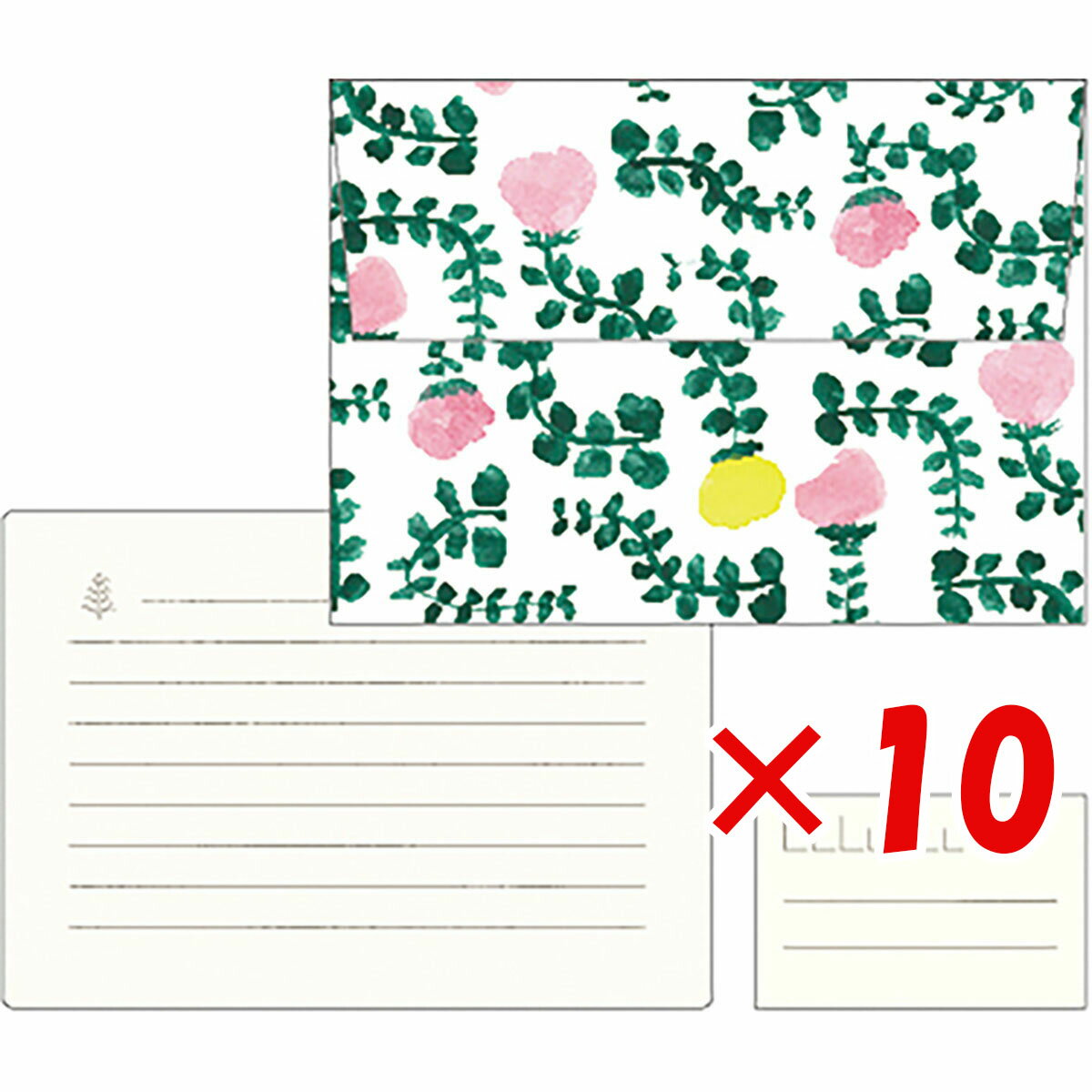 【 まとめ買い ×10個セット 】 「 エルコミューン レターセット RESFEBER garden RFB-301 」 【 送料無料 】 【 楽天 月間MVP...