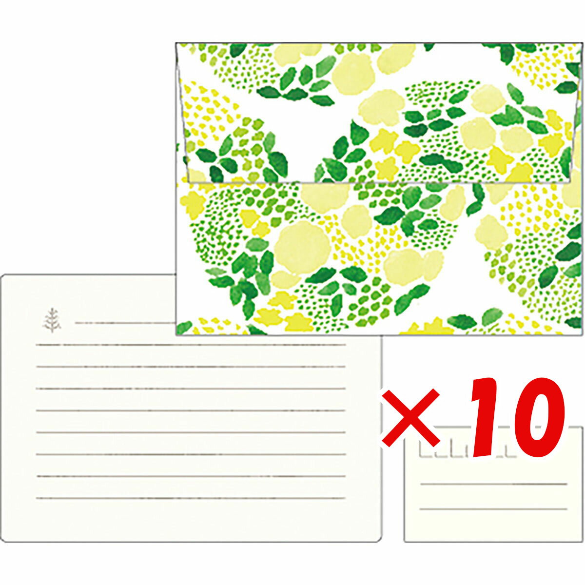 【 まとめ買い ×10個セット 】 「 エルコミューン レターセット RESFEBER flowerball RFB-302 」 【 送料無料 】 【 楽天 月...