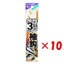 【 まとめ買い ×10個セット 】 「 釣り 針 SASAME ささめ針 袖 針 金 糸付 針:3 ハリス:0.6 」 【 楽天 月間MVP & 月間優良ショッ...