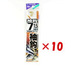 【 まとめ買い ×10個セット 】 「 釣り 針 SASAME ささめ針 袖 針 金 糸付 針:7 ハリス:1.5 」 【 送料無料 】 【 楽天 月間MVP ...