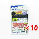 【 まとめ買い ×10個セット 】 「 OWNER オーナー ショートハイパーパニック7 R-3471 3ゴウ ハリス0.6ゴウ 」 【 楽天 月間MVP & ...