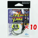 【 まとめ買い ×10個セット 】 「 カツイチ KATSUICHI ミドルパイク #4/0 DJ-78 」 【 楽天 月間MVP & 月間優良ショップ ダブル...