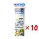 【 まとめ買い ×10個セット 】 「 プロマリン PRO MARINE メバル胴突仕掛 6号 3本針 3枚セット 」 【 楽天 月間MVP & 月間優良ショッ...