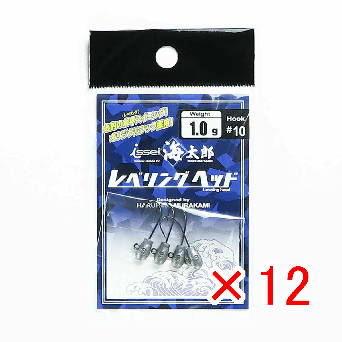 【 まとめ買い ×12個セット 】 「 一誠 海太郎 Issei Umitaro レベリングヘッド #10 1.0g 」 【 送料無..