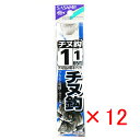 【 まとめ買い ×12個セット 】 「 釣り 針 SASAME ささめ針 チヌ 白 糸付 針:1 ハリス:1 」 【 送料無料 】 【 楽天 月間MVP & 月...