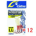 【 まとめ買い ×12個セット 】 「 OWNER オーナー アシストフック カルティバ マイクロジグ フロント 30P LL MF-30P 」 【 楽天 月間...