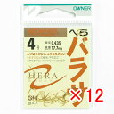 【 まとめ買い ×12個セット 】 「 オーナー OWNER 金 バラサ 4ゴウ フック 」 【 楽天 月間MVP & 月間優良ショップ ダブル受賞店 】 釣具...