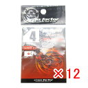 【 まとめ買い ×12個セット 】 「 フック クロスファクター CROSS FACTOR サイコショット 4サイズ 15個パック 」 【 楽天 月間MVP &...