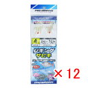 【 まとめ買い ×12個セット 】 「 プロマリン PRO MARINE ジギングサビキ レインボー+ケイムラ 4号 ASA030 」 【 楽天 月間MVP &...