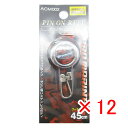 【 まとめ買い ×12個セット 】 「 プロマリン PRO MARINE クリップ付 ピンオンリール 」 【 楽天 月間MVP & 月間優良ショップ ダブル受賞...