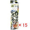 【 まとめ買い ×15個セット 】 「 ささめ針 SASAME D-519 カサゴ・イシモチ五目(ケイムラフック)14号 」 【 送料無料 】 【 楽天 月間M...