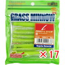 【 まとめ買い ×17個セット 】 「 ワーム エコギア Ecogear グラスミノーL 3-1/4インチ チャートリュースシャイナー 」 【 楽天 月間MVP...