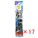 【 まとめ買い ×17個セット 】 「 釣り 針 SASAME ささめ針 伊勢尼 金 糸付 針:6 ハリス:2 」 【 送料無料 】 【 楽天 月間MVP & ...