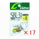 【 まとめ買い ×17個セット 】 「 オーナー OWNER シングル31 バーブレス カルティバ 8ゴウ S-31BL 」 【 楽天 月間MVP & 月間優良...