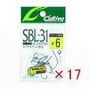 【 まとめ買い ×17個セット 】 「 オーナー OWNER シングル31 バーブレス カルティバ 6号 S-31BL 」 【 楽天 月間MVP & 月間優良シ...