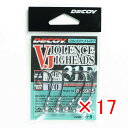 【 まとめ買い ×17個セット 】 「 デコイ バイオレンスジグヘッド VJ-31F #1/0-1.4g 1/20oz 」 【 楽天 月間MVP & 月間優良シ...