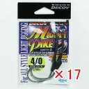 【 まとめ買い ×17個セット 】 「 カツイチ KATSUICHI ミドルパイク #4/0 DJ-78 」 【 楽天 月間MVP & 月間優良ショップ ダブル...
