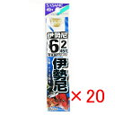 【 まとめ買い ×20個セット 】 「 釣り 針 SASAME ささめ針 伊勢尼 金 糸付 針:6 ハリス:2 」 【 楽天 月間MVP & 月間優良ショップ ダブル受賞店 】 釣具 釣り具 釣り用品