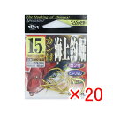 【 まとめ買い ×20個セット 】 「 SASAME カン付 海上釣堀 15号 ゴールド RK-03 6本入り 」 【 楽天 月間MVP & 月間優良ショップ ...