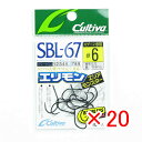 【 まとめ買い ×20個セット 】 「 オーナー OWNER カルティバ SBL-67 エリアモンスター #6 」 【 楽天 月間MVP & 月間優良ショップ ...