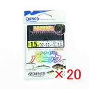【 まとめ買い ×20個セット 】 「 OWNER オーナー カラーハイパーパニック仕掛 14本 金細袖 1.5-0.2号 」 【 楽天 月間MVP & 月間優...