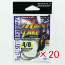 【 まとめ買い ×20個セット 】 「 カツイチ KATSUICHI ミドルパイク #4/0 DJ-78 」 【 楽天 月間MVP & 月間優良ショップ ダブル...