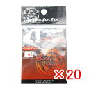 【 まとめ買い ×20個セット 】 「 フック クロスファクター CROSS FACTOR サイコショット 4サイズ 15個パック 」 【 楽天 月間MVP &...