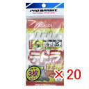 【 まとめ買い ×20個セット 】 「 プロマリン PRO MARINE テトラ仕掛伊勢尼 5号 ASA101 3本針5セット 3枚セット 」 【 楽天 月間M...