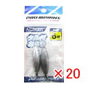【 まとめ買い ×20個セット 】 「 プロマリン PRO MARINE タル付おもり 6号 2個入 」 【 楽天 月間MVP & 月間優良ショップ ダブル受賞...