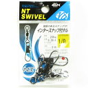 【 まとめ買い20個セット 】 「NTスイベル インタースナップ付タル 1/0 クロ」
