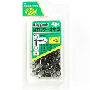 【 まとめ買い15個セット 】 「NTスイベル BPパワーオヤコ 1×2 クロ」 【 送料無料 】