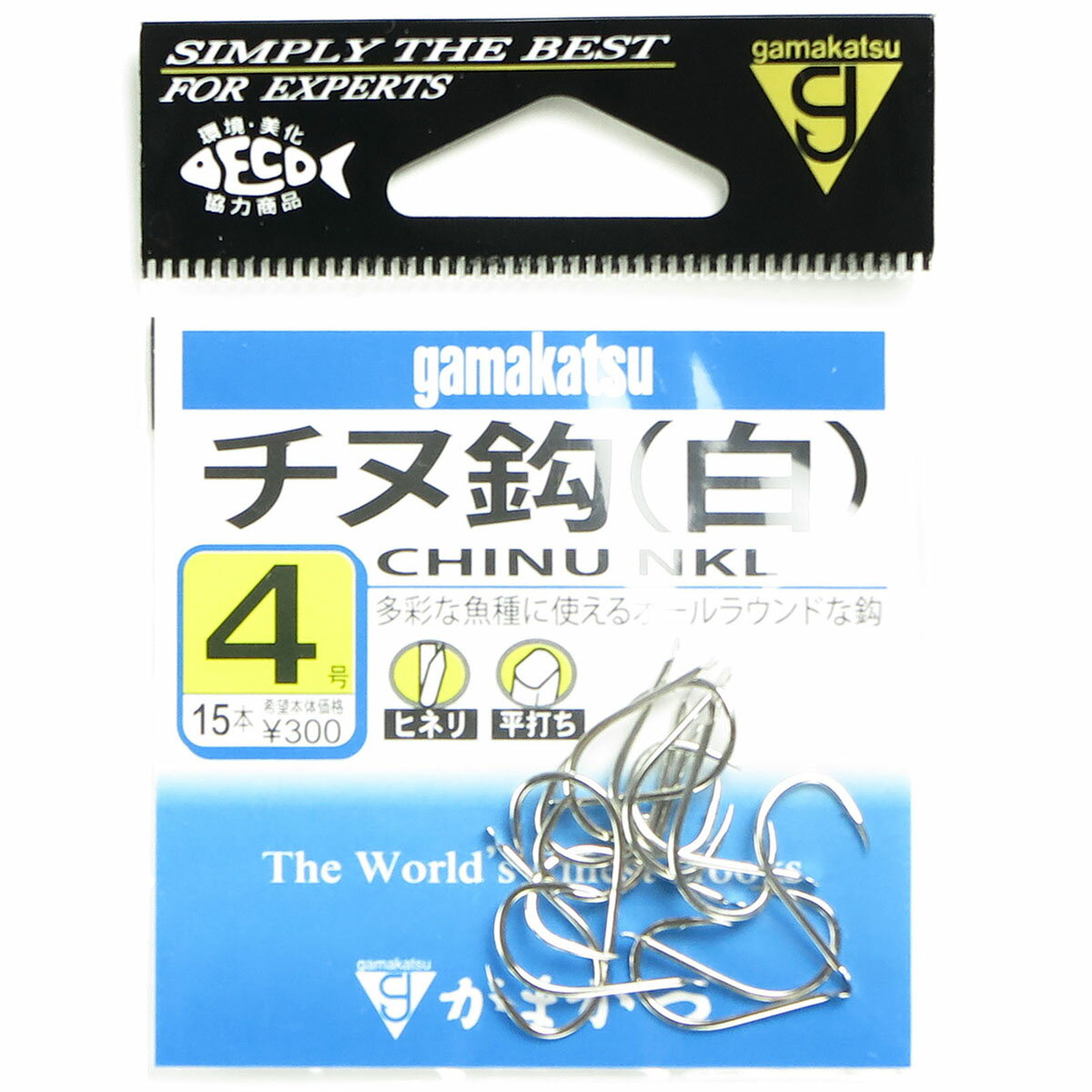 【 まとめ買い17個セット 】 「 がまかつ Gamakatsu チヌ 白 4号 入数:15本 」 【 送料無料 】 【 楽天 月間MVP & 月間優良ショップ ダブル受賞店 】