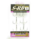 【 まとめ買い10個セット 】 「 がまかつ Gamakatsu トレブル S - RB ( シルバー ) #5 入数: 6 」 【 送料無料 】 【 楽天 月...