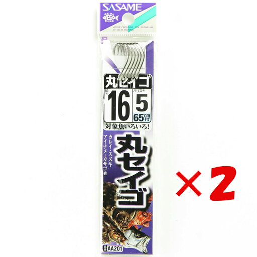 【 まとめ買い ×2個セット 】 「 釣り 針 SASAME ささめ針 丸セイゴ 白 糸付 針:16 ハリス:5 」 【 楽天 月間MVP & 月間優良ショップ ダブル受賞店 】 釣具 釣り具 釣り用品 【 まとめ買い ×2個セット 】 「 釣り 針 SASAME ささめ針 丸セイゴ 白 糸付 針:16 ハリス:5 」 【 楽天 月間MVP & 月間優良ショップ ダブル受賞店 】 釣具 釣り具 釣り用品