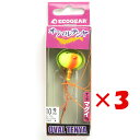 【 まとめ買い ×3個セット 】 「 エコギア Ecogear テンヤ オーバルテンヤ 10号 T10 オレンジマット 」 【 楽天 月間MVP & 月間優良ショップ ダブル受賞店 】 釣具 釣り具 釣り用品