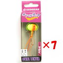 【 まとめ買い ×7個セット 】 「 エコギア Ecogear テンヤ オーバルテンヤ 8号 T10 オレンジマット 」 【 送料無料 】 【 楽天 月間MVP...