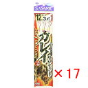 【 まとめ買い ×17個セット 】 「 釣り 仕掛 SASAME ささめ針 カレイ 2本針 3セット 針:12 ハリス:3 モトス:6 」 【 楽天 月間MVP...