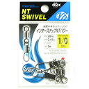 「 NTスイベル N.T.SWIVEL インタースナップNTパワー クロ #1/0 」 【 楽天 月間MVP & 月間優良ショップ ダブル受賞店 】 釣具 釣り...