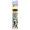 「 釣り 仕掛 SASAME ささめ針 ジェットキス 2本針 針:7 ハリス:1 モトス:2.5 」 【 楽天 月間MVP & 月間優良ショップ ダブル受賞店 ...